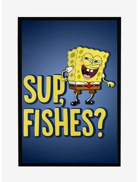 Spongebob Squarepants Sup, Fishes? Framed Poster, , hi-res