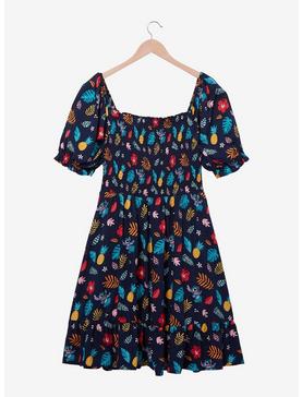 Her Universe Disney Lilo & Stitch Tropical Floral Allover Print Smock Dress, , hi-res