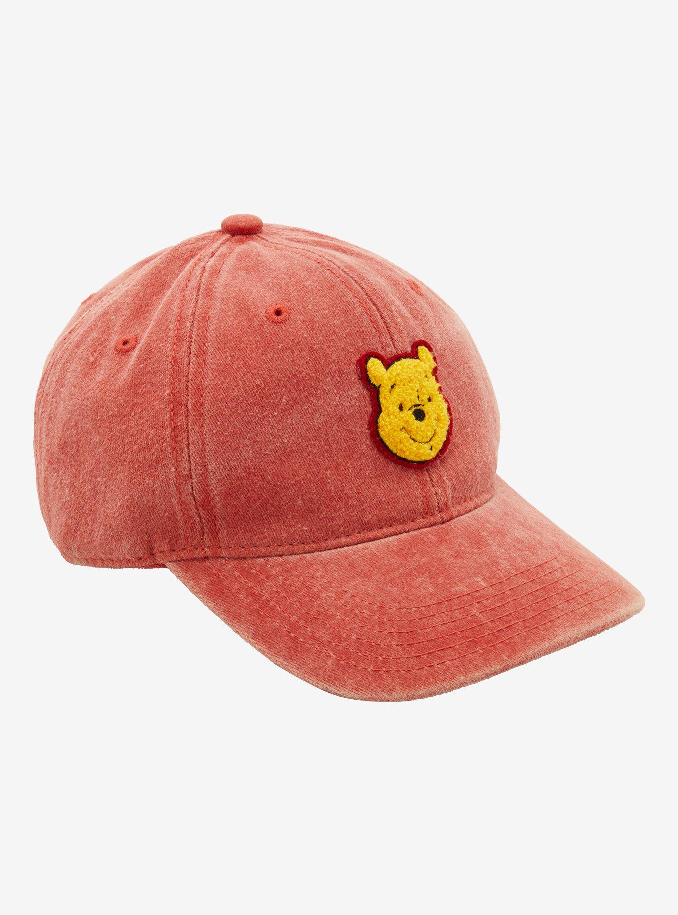 Disney Winnie the Pooh Smiling Chenille Patch Cap - BoxLunch Exclusive , , hi-res