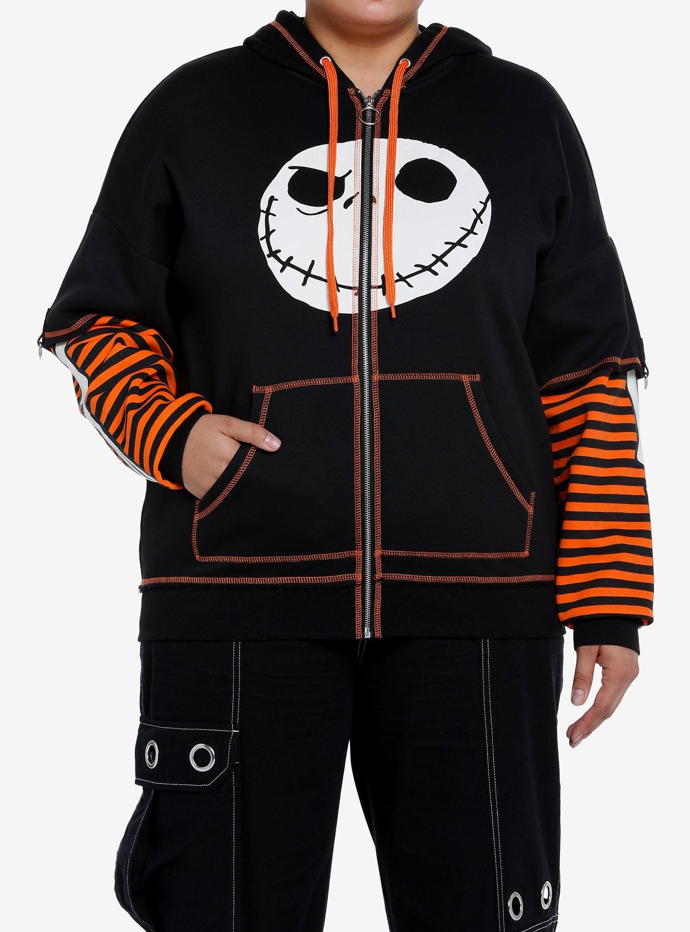 Plus size nightmare before christmas hoodie sale