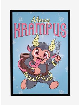 Krampus Merry Krampus Framed Poster, , hi-res