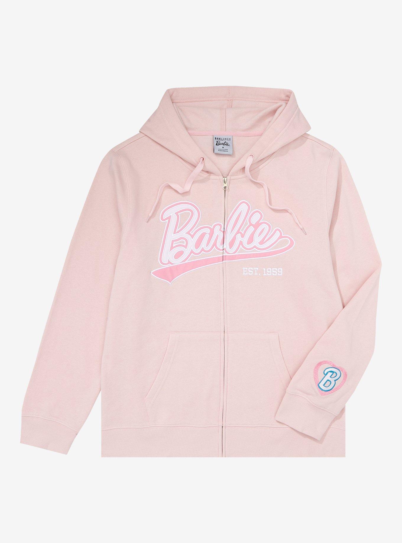 Barbie Script Logo Unisex Crew Hoodie