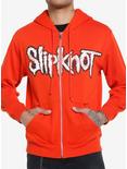 Slipknot Group Photo Orange Hoodie, ORANGE, hi-res