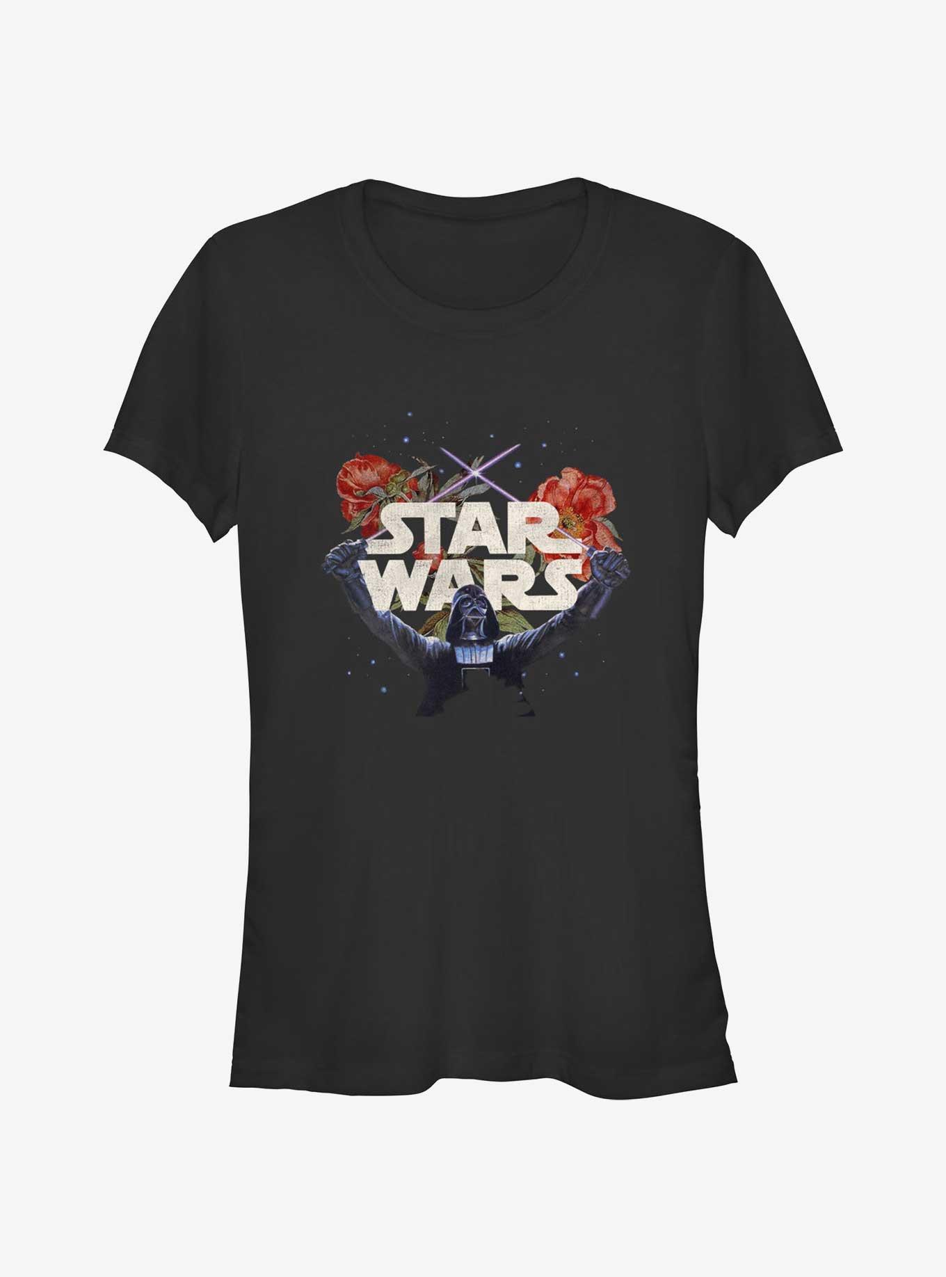 Star Wars Night Darth Vader Los Angeles Angels Women's T shirt Size L