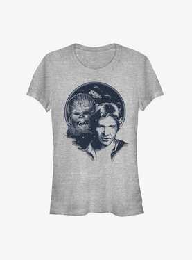 Star Wars Han Solo & Chewbacca Girls T-Shirt, , hi-res