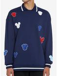 Our Universe Disney Mickey Mouse & Minnie Mouse Pullover Sweater, MULTI, hi-res