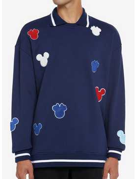 Our Universe Disney Mickey Mouse & Minnie Mouse Pullover Sweater, , hi-res