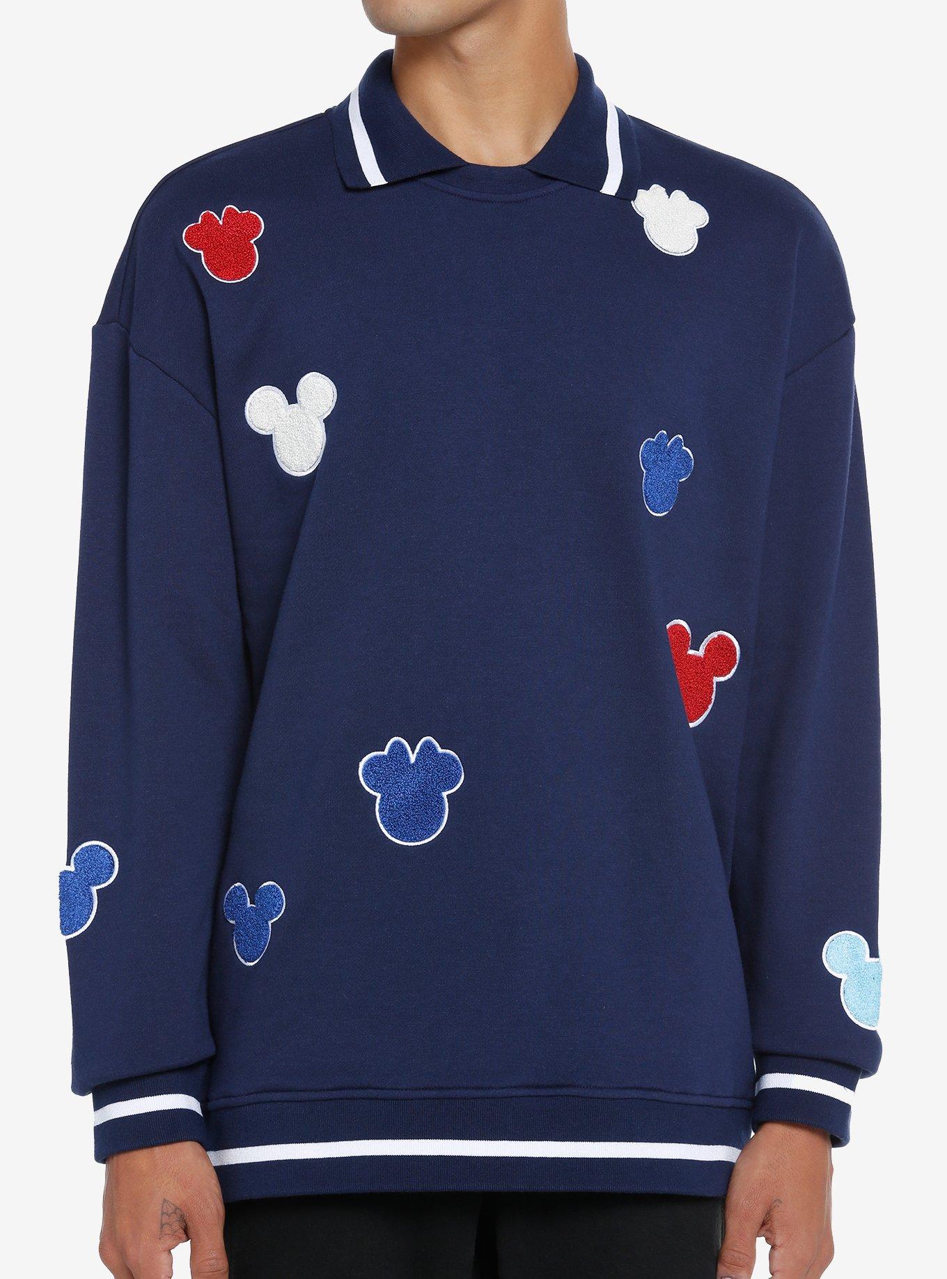 Our Universe Disney Mickey Mouse & Minnie Mouse Pullover Sweater, , hi-res