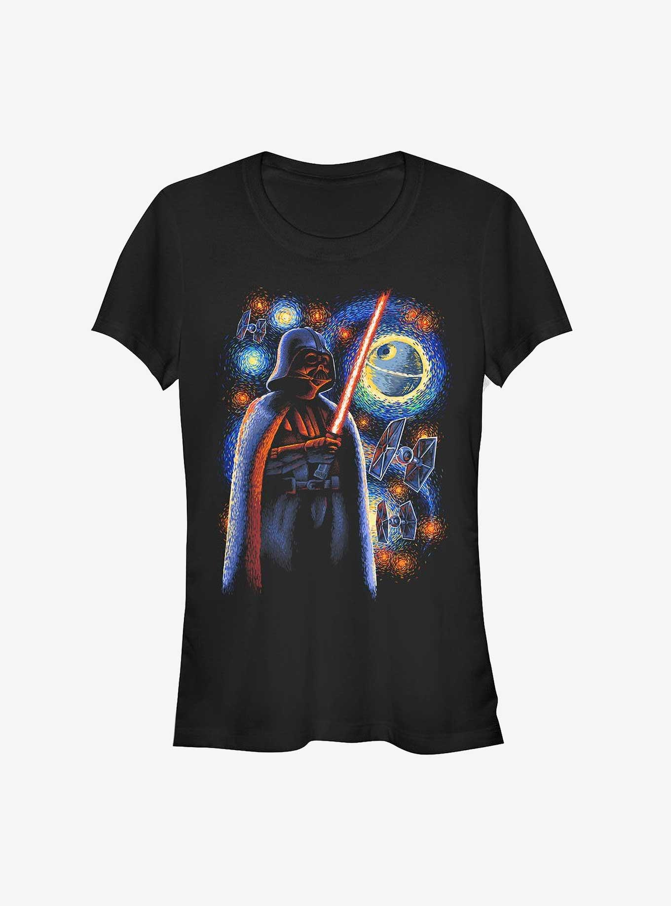 Star Wars Darth Vader Starry Girls T-Shirt, , hi-res