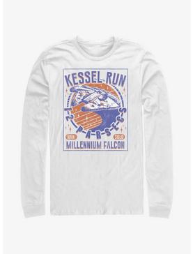 Plus Size Star Wars Kessel Run Millennium Falcon Long-Sleeve T-Shirt, , hi-res