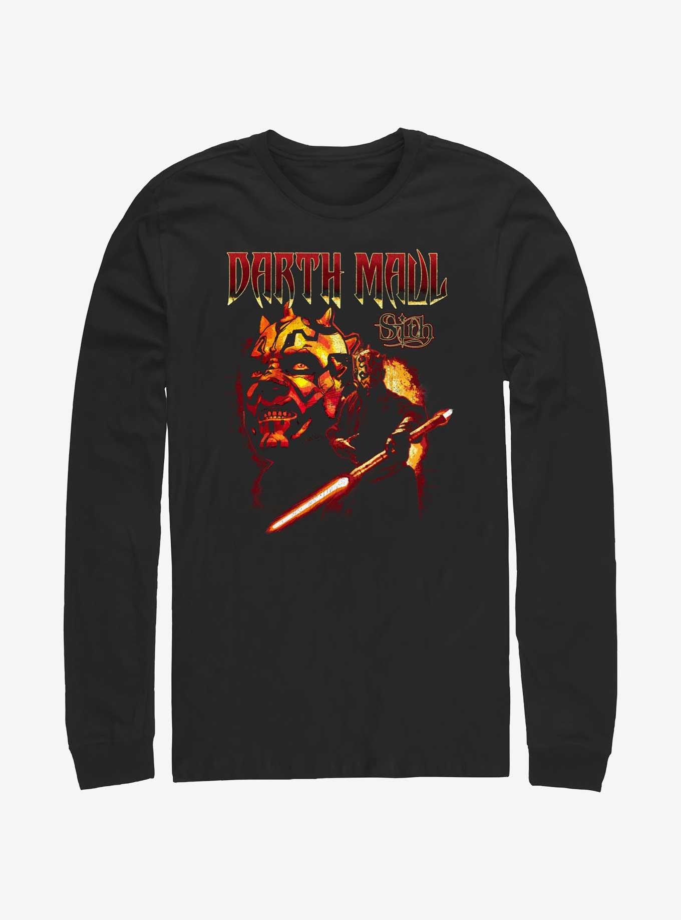 Star Wars Heavy Metal Darth Maul Long-Sleeve T-Shirt