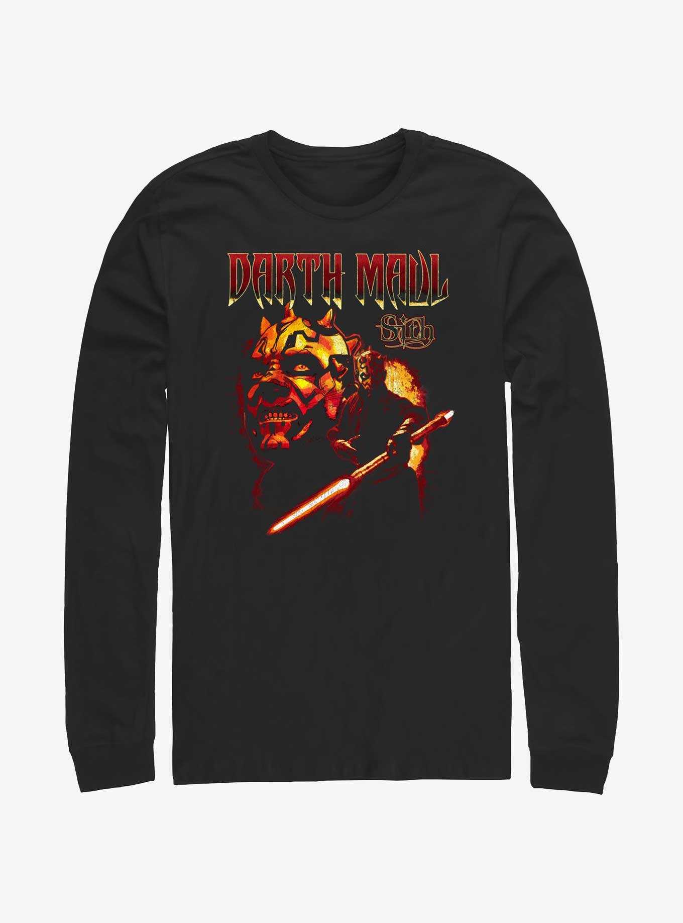 Star Wars Heavy Metal Darth Maul Long-Sleeve T-Shirt, , hi-res