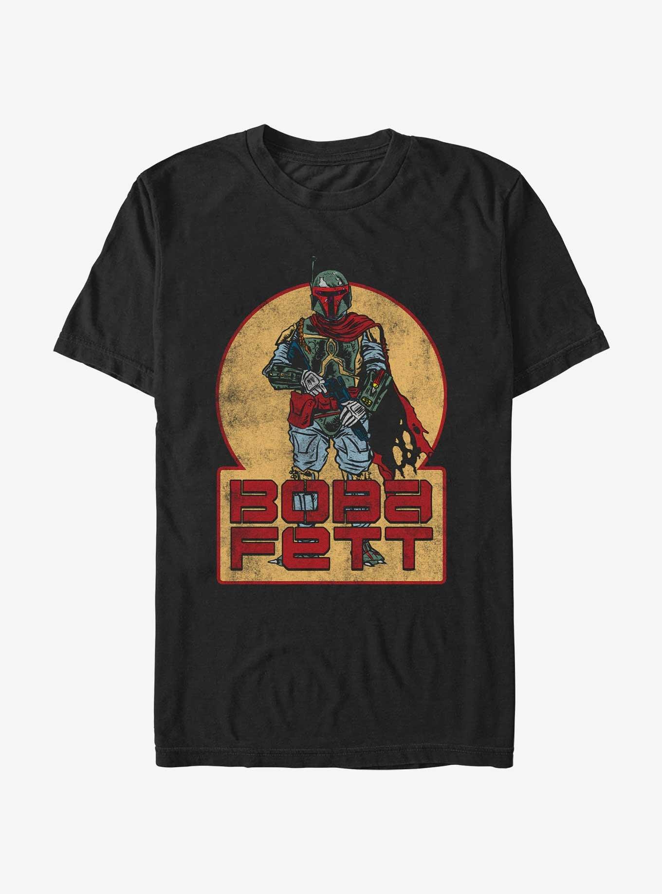 Star Wars Boba Fett Vintage T-Shirt - BLACK | Hot Topic