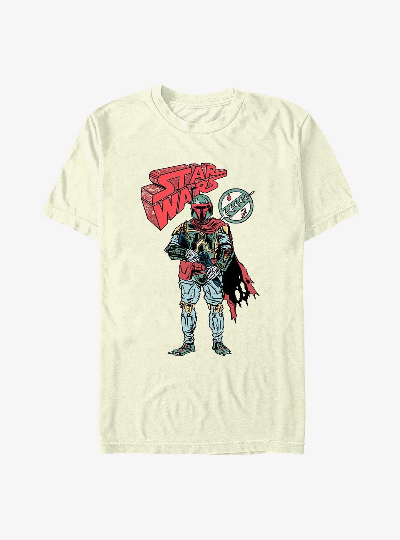 Star Wars Boba Hand Drawn T-Shirt, , hi-res