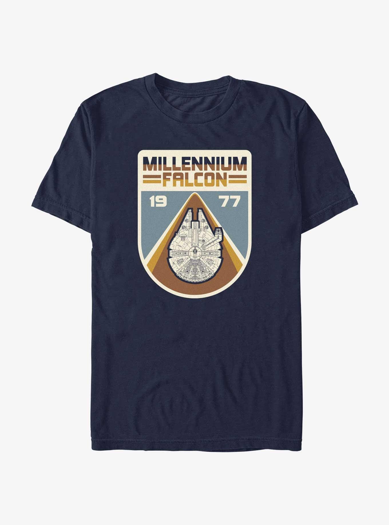 Star Wars Millennium Falcon Badge T-Shirt, , hi-res