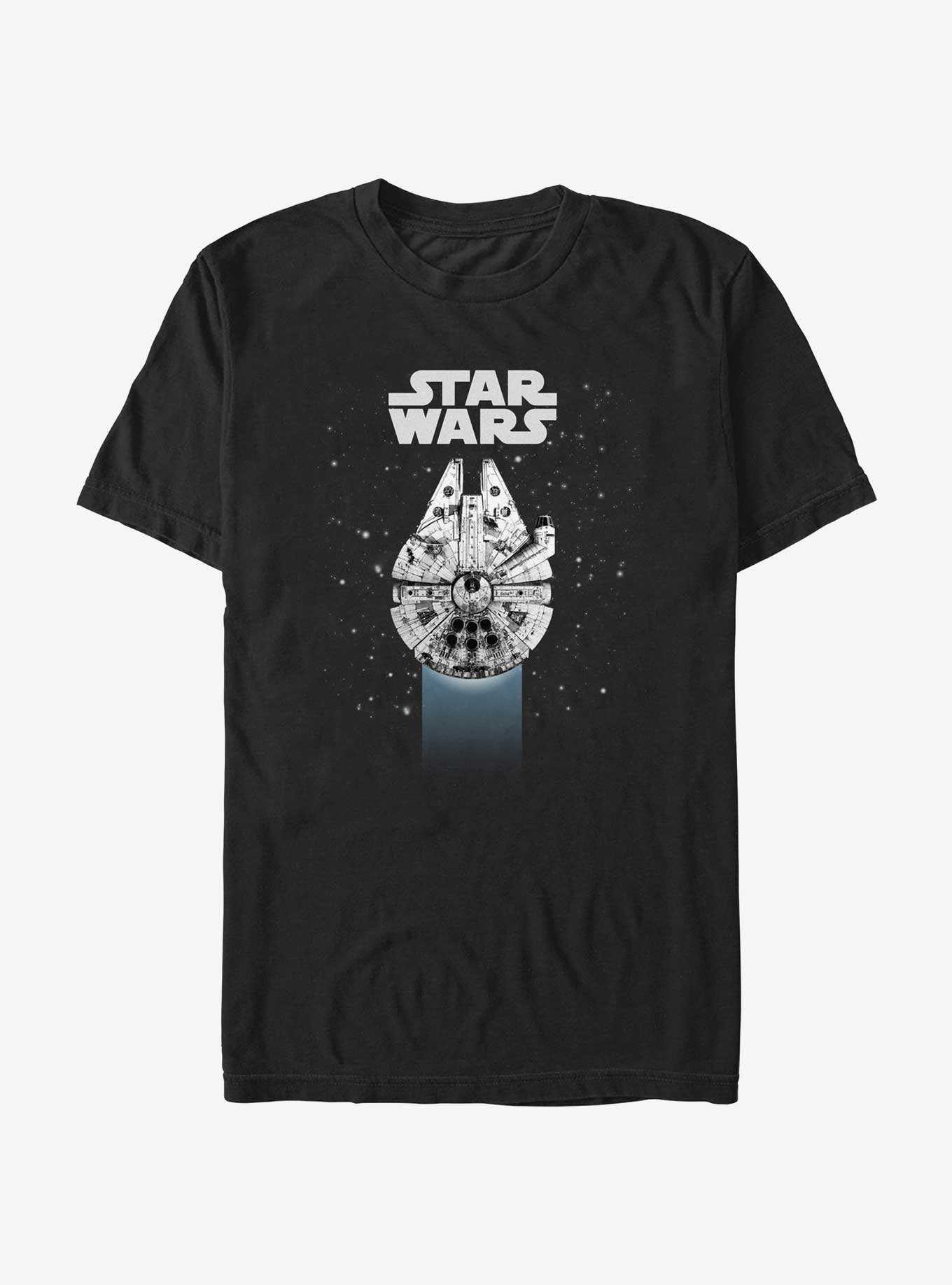 Star Wars Millennium Falcon Fly By T-Shirt, , hi-res