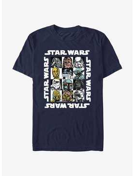 Star Wars Galaxy Grid T-Shirt, , hi-res