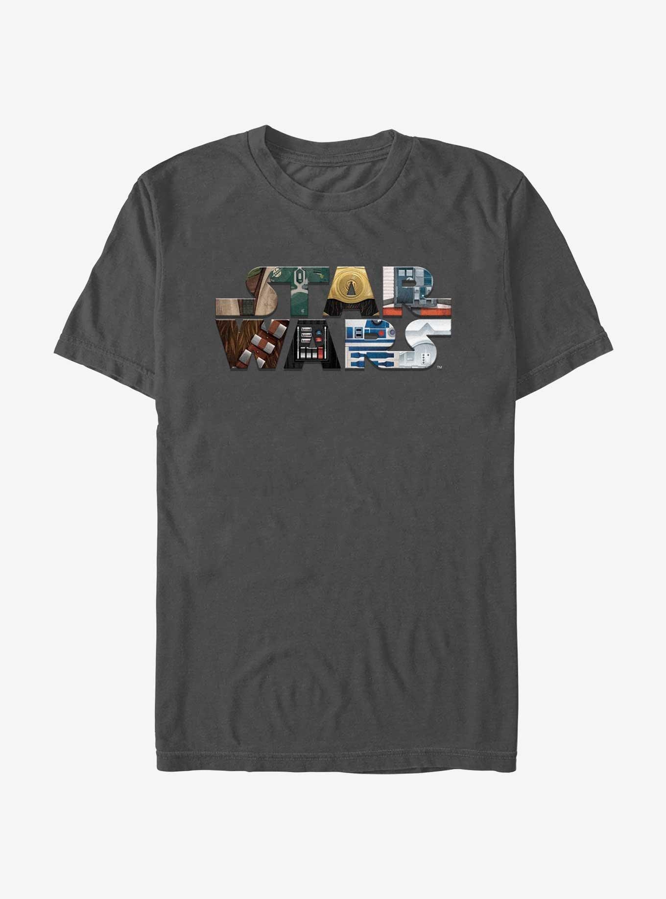 Star Wars Logo Symbolic Fill T-Shirt, , hi-res