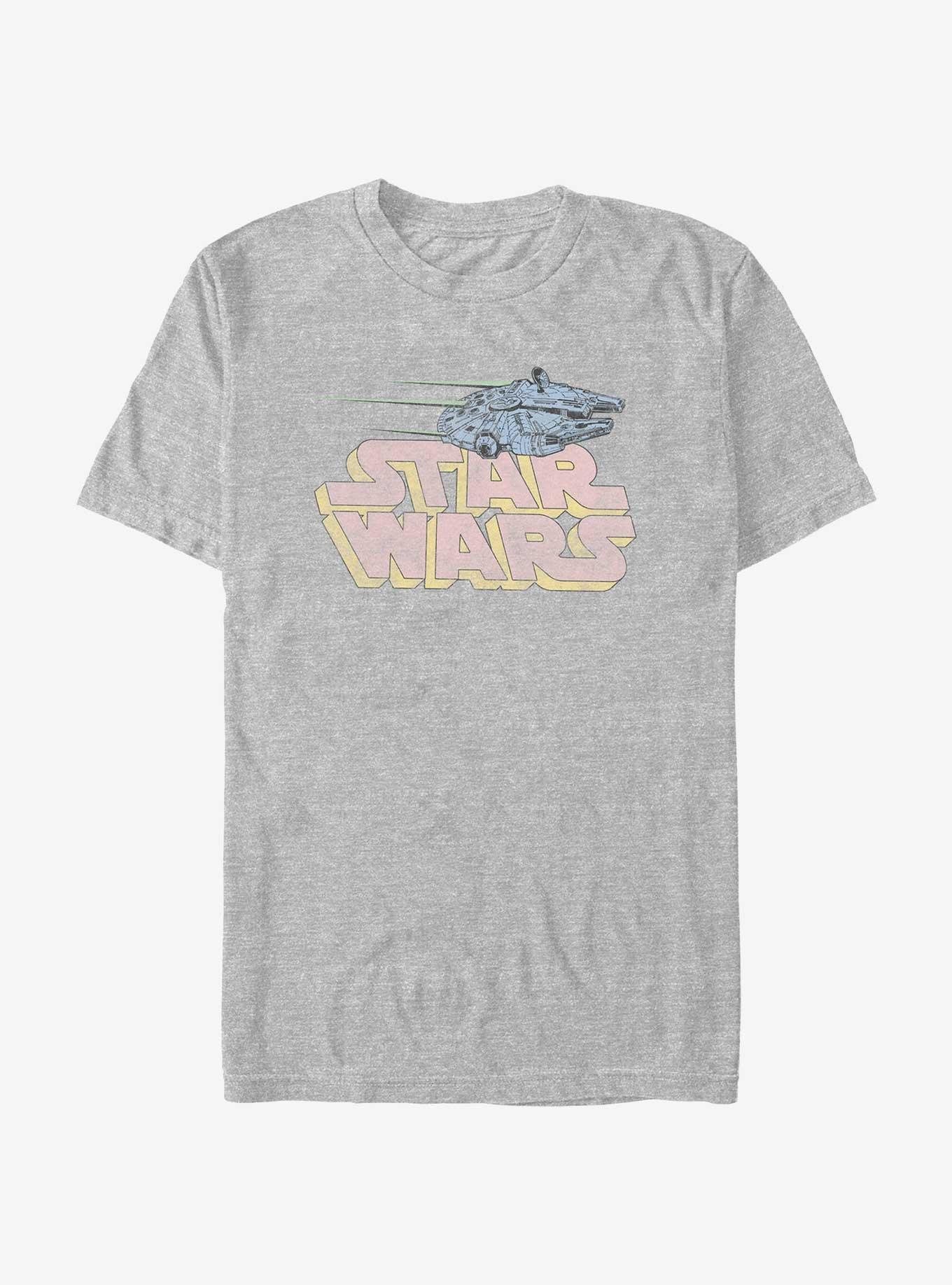 Star Wars Logo Retro Vibes T-Shirt, , hi-res