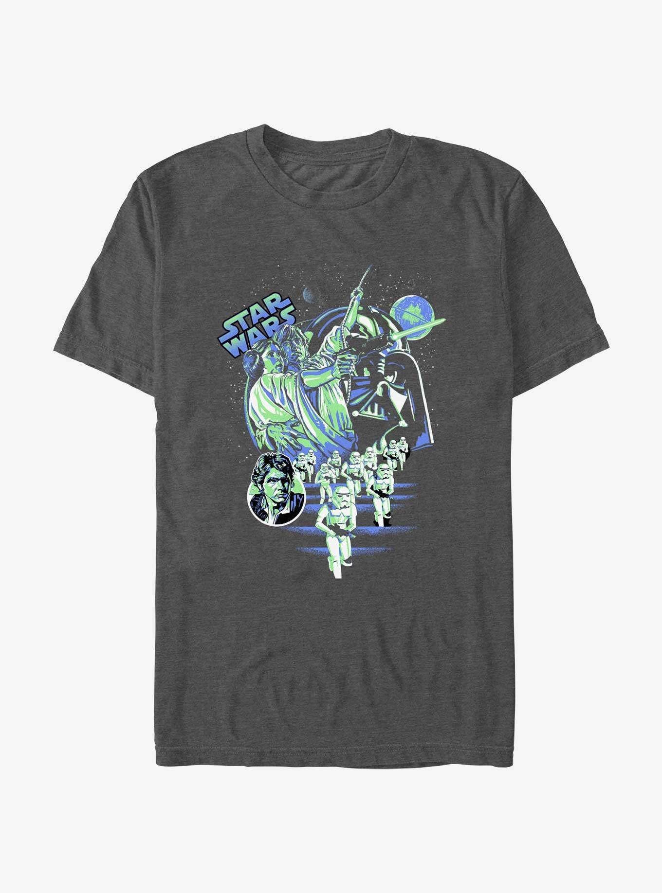 Star Wars Luke & Leia Versus Empire T-Shirt, , hi-res