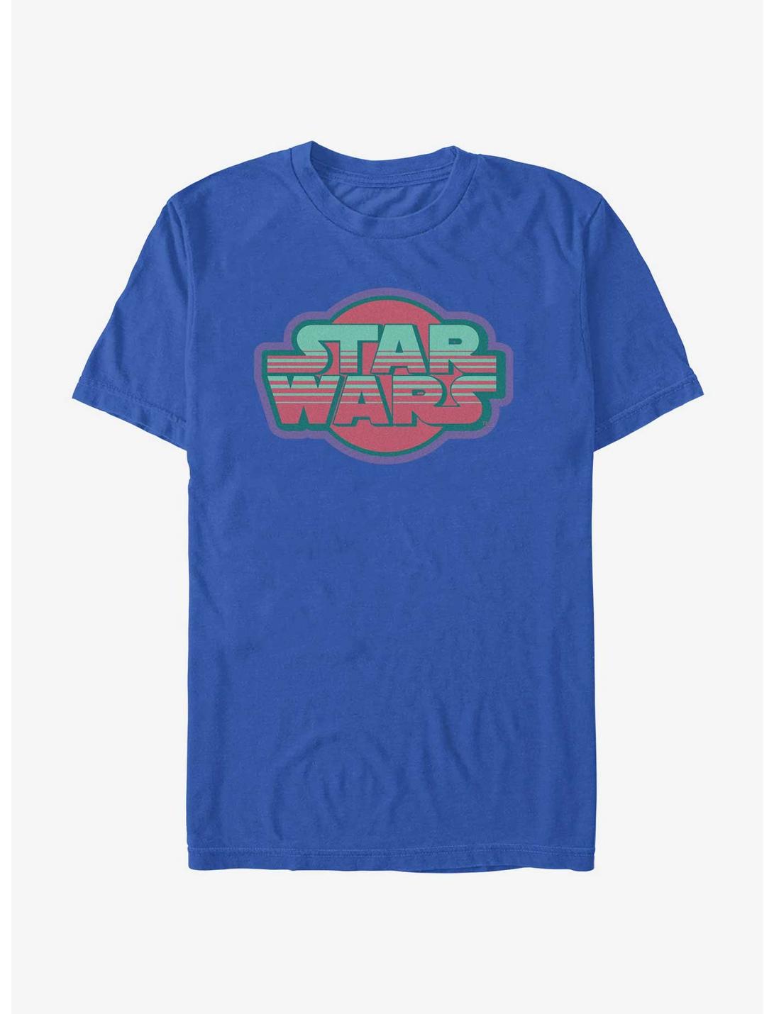 Star Wars Vintage Logo T-Shirt, ROYAL, hi-res