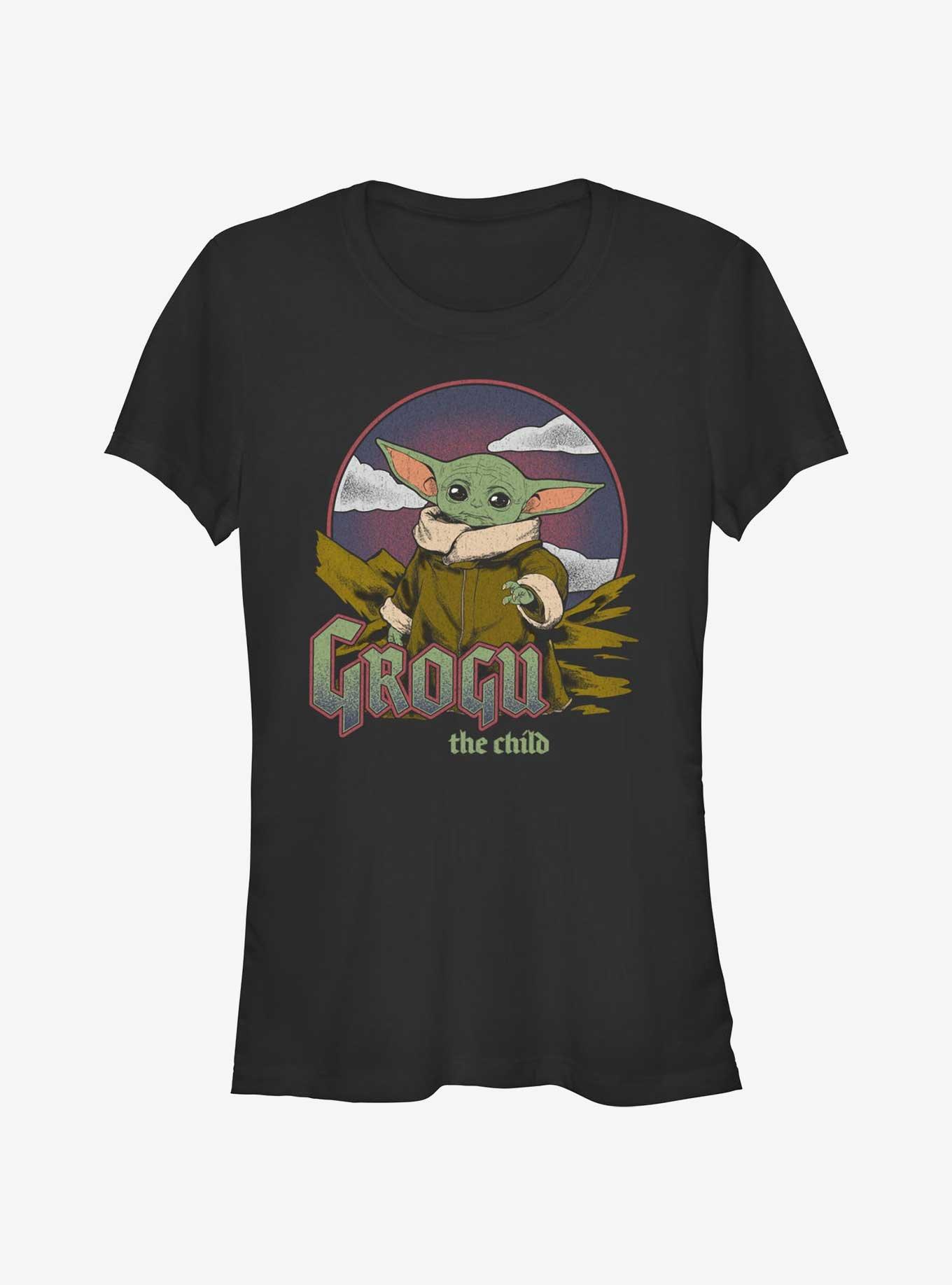 Star Wars The Mandalorian Grogu The Child Vintage Girls T-Shirt, , hi-res