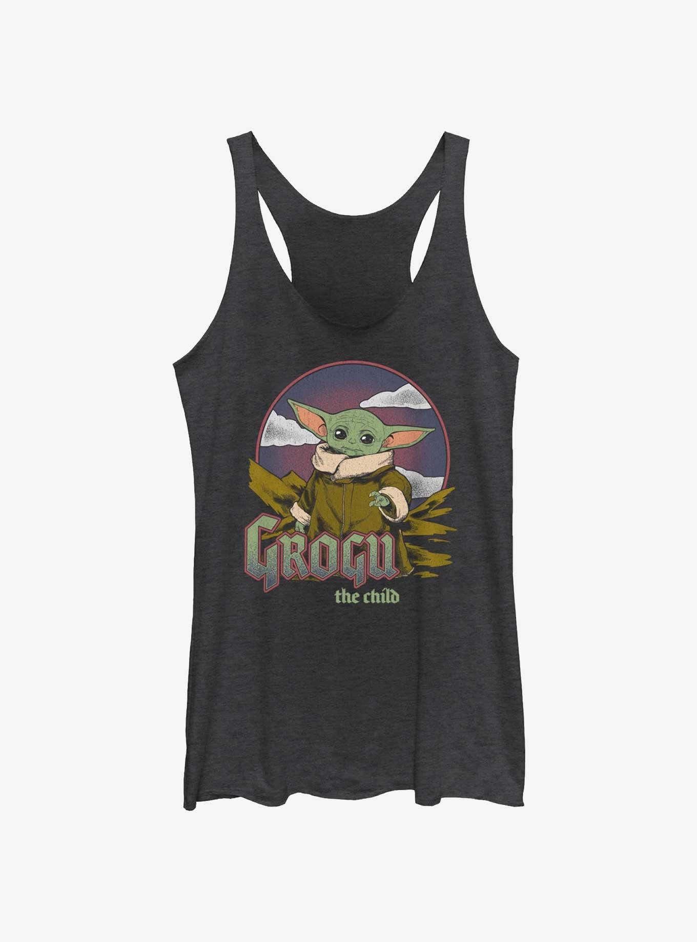 Star Wars The Mandalorian Grogu The Child Vintage Girls Tank, , hi-res