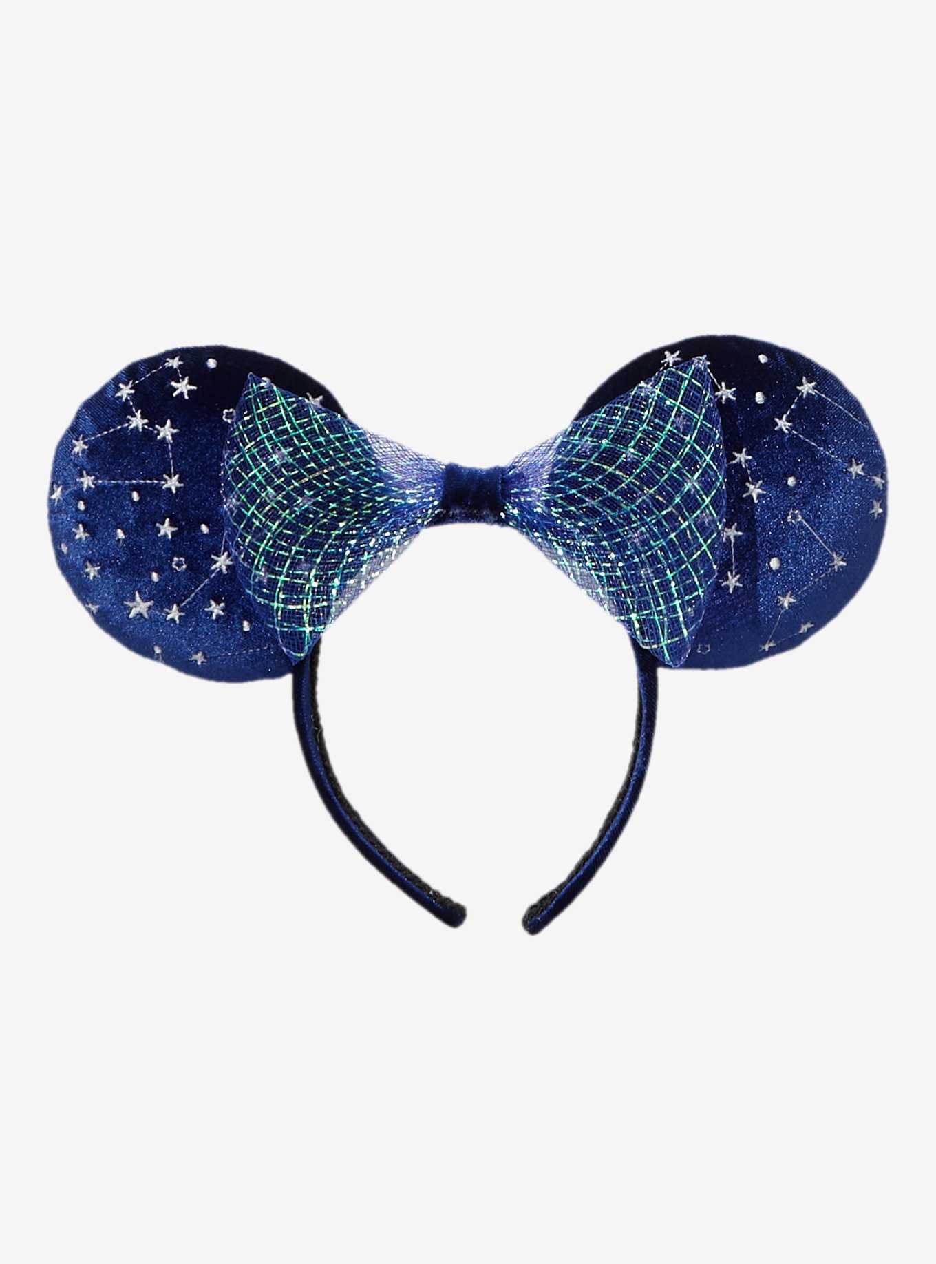 Disney Minnie Mouse Glow-in-the-Dark Constellation Ears Headband - BoxLunch Exclusive, , hi-res