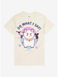 Bee And PuppyCat: Lazy In Space PuppyCat Boyfriend Fit Girls T-Shirt, MULTI, hi-res