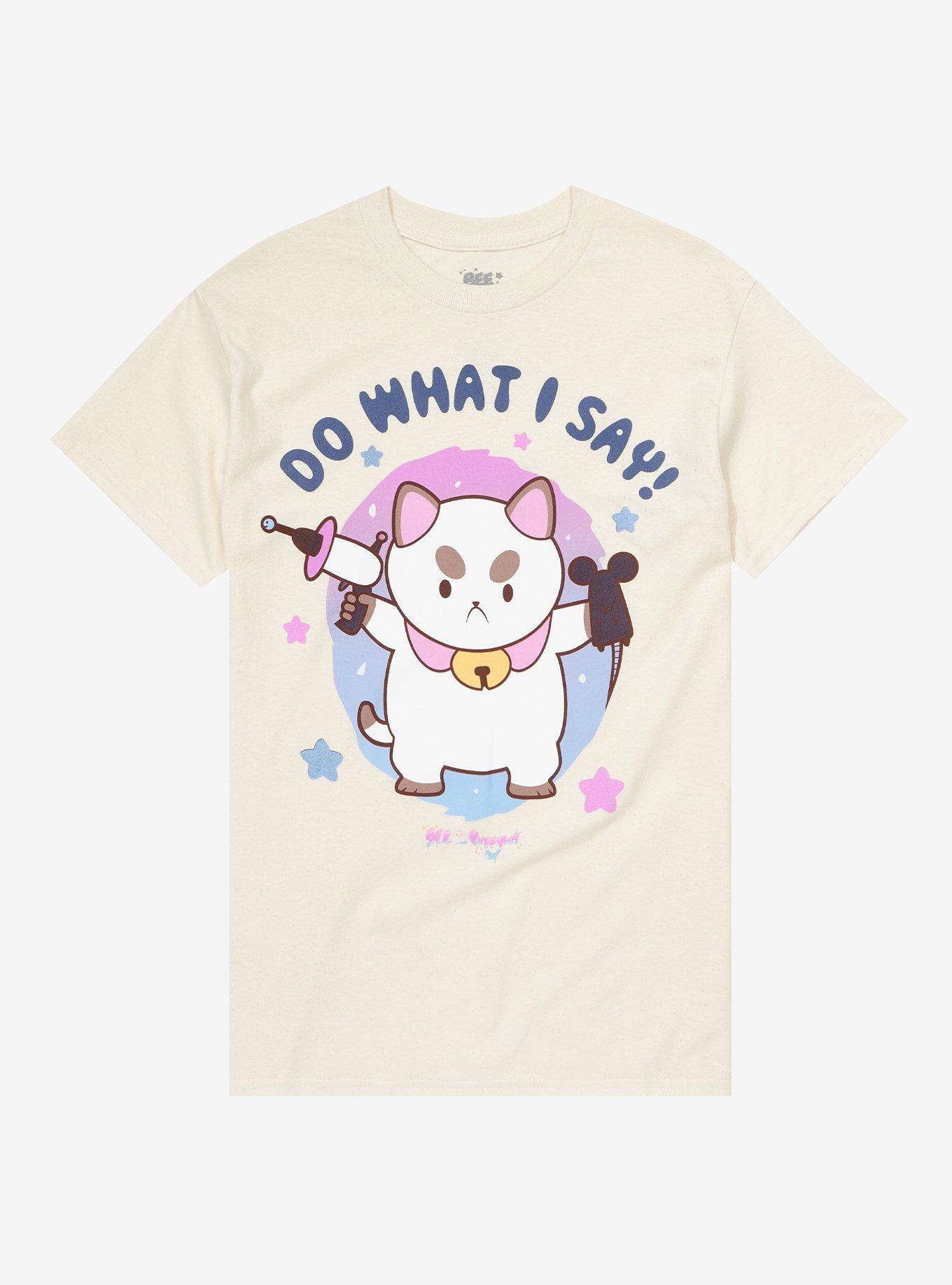 Bee And PuppyCat: Lazy In Space PuppyCat Boyfriend Fit Girls T-Shirt, MULTI, hi-res