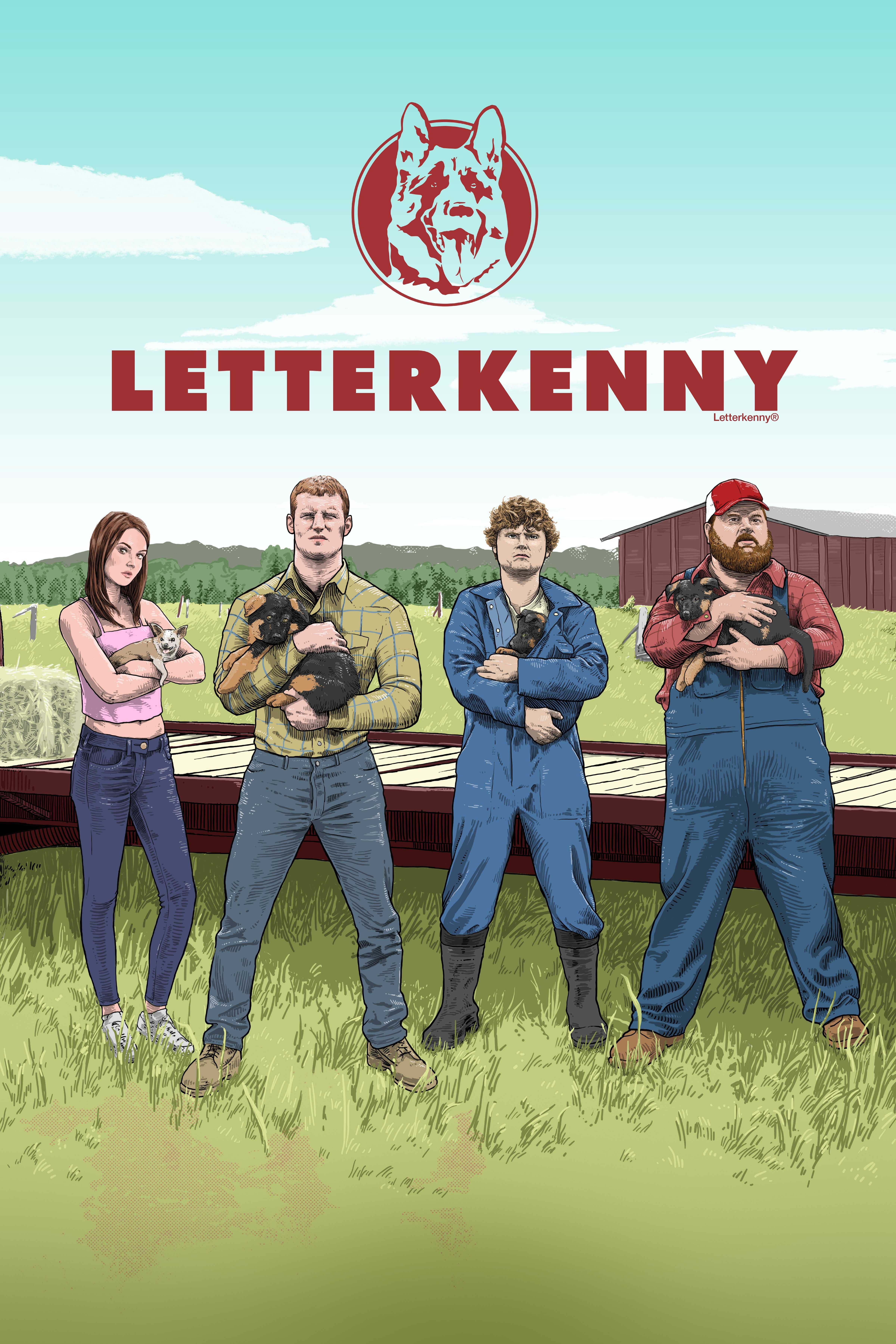 Letterkenny Take Your Dog To Work Poster, , hi-res