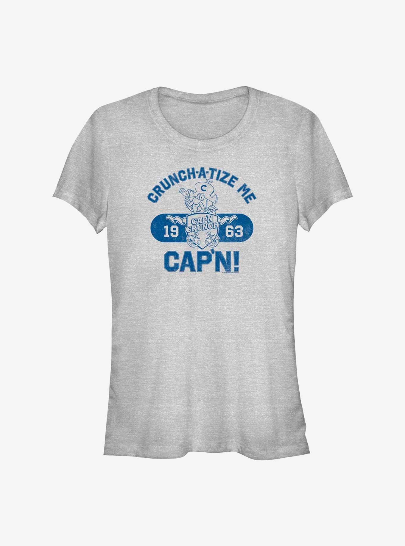 Capn Crunch Collegiate Girls T-Shirt, ATH HTR, hi-res
