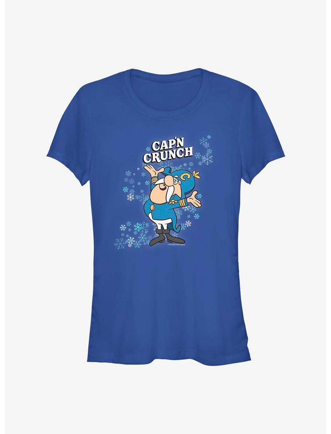 Capn Crunch Snowflake Crunch Girls T-Shirt, ROYAL, hi-res