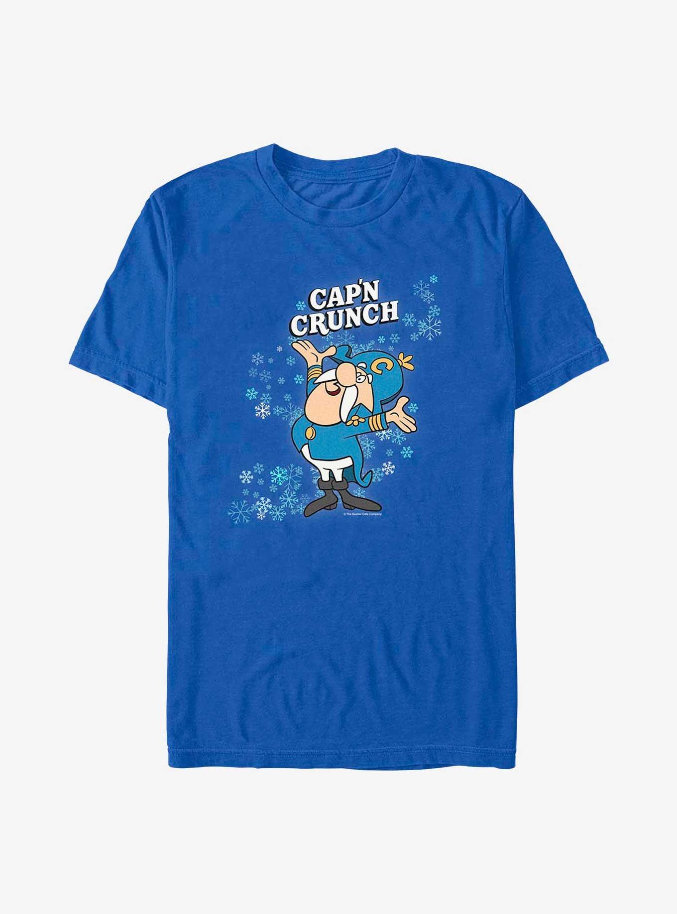 Capn Crunch Snowflake Crunch T-Shirt, ROYAL, hi-res