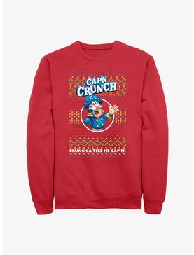 Capn Crunch Ugly Christmas Sweater Pattern Sweatshirt, , hi-res