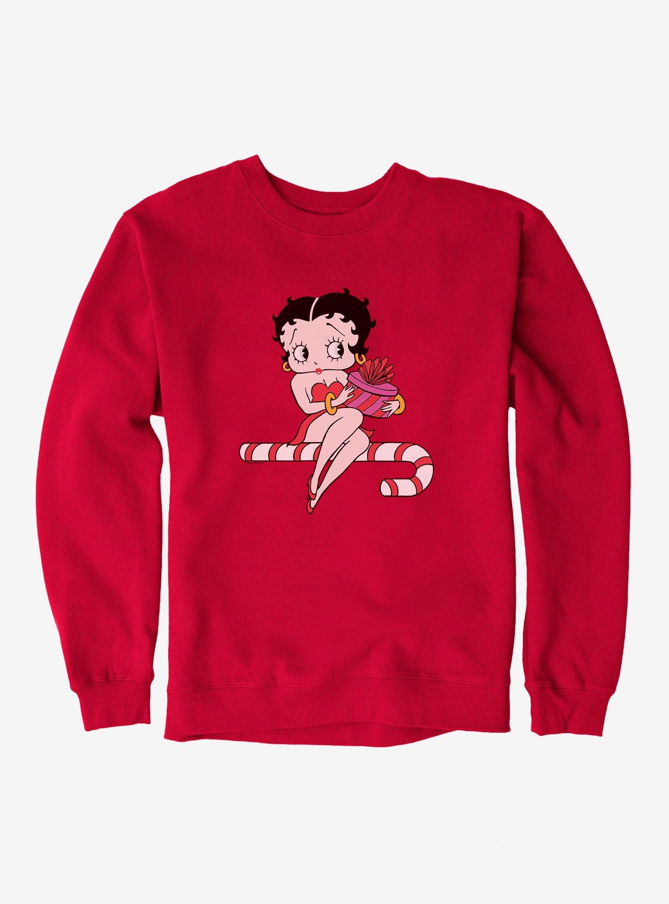 Red betty boop discount crewneck