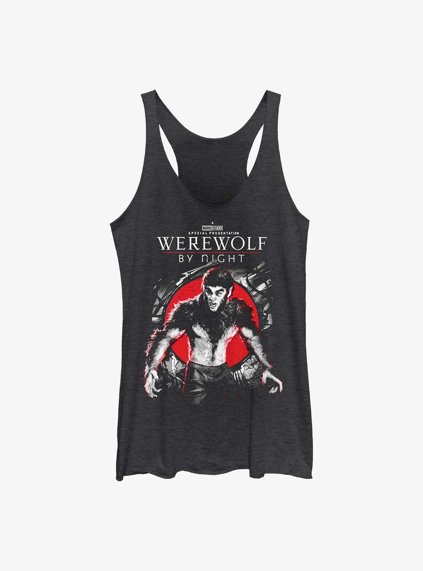 Marvel Studios' Special Presentation: Werewolf By Night Wolfman Jack Russell Poster Girls Tank, , hi-res