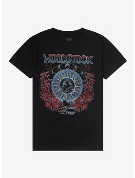 Woodstock 1969 Moon Phases Boyfriend Fit Girls T-Shirt, , hi-res