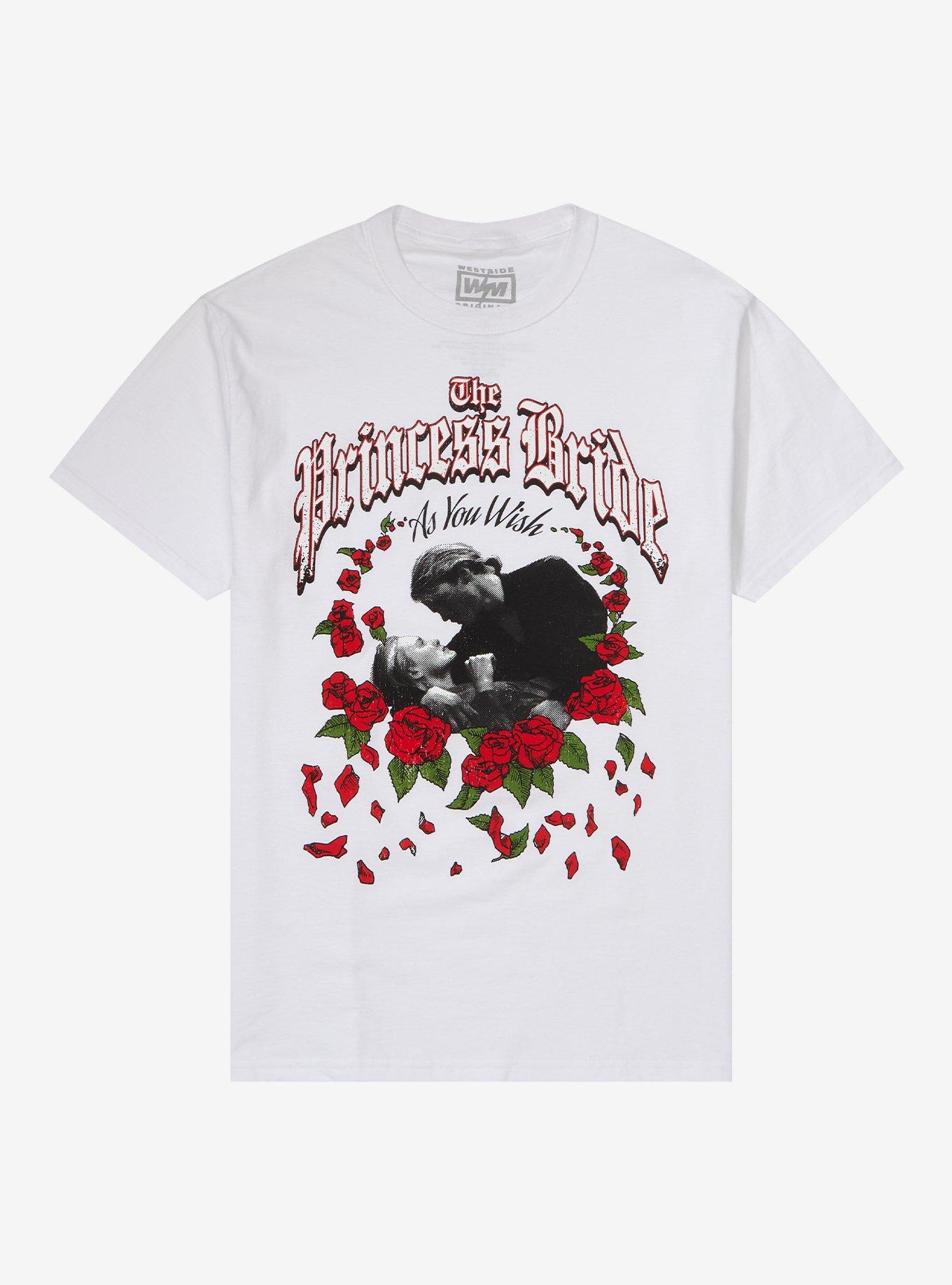 The Princess Bride Roses Boyfriend Fit Girls T-Shirt, MULTI, hi-res