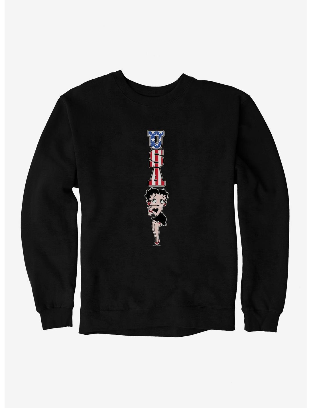 Betty Boop Americana USA Sweatshirt, , hi-res