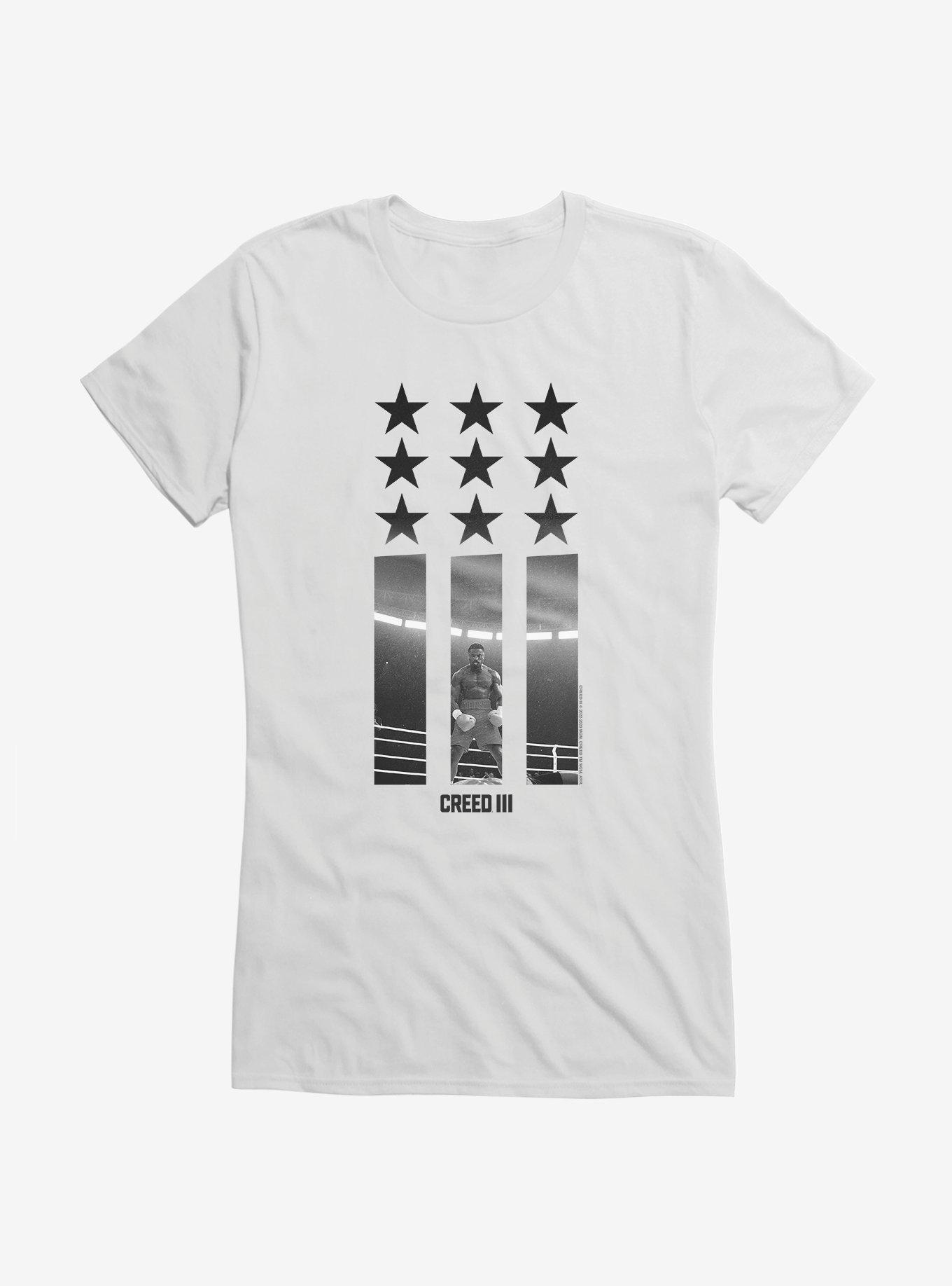 Creed III Knockout Pose Girls T-Shirt, WHITE, hi-res