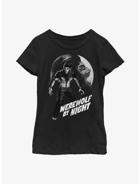 Marvel Studios' Special Presentation: Werewolf By Night Werewolf Howler Youth Girls T-Shirt, , hi-res