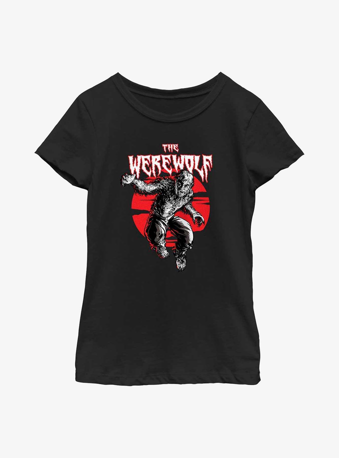 Marvel Studios' Special Presentation: Werewolf By Night Jack Russell The Werewolf Youth Girls T-Shirt, , hi-res