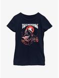 Marvel Studios' Special Presentation: Werewolf By Night Man-Thing and His Dog Youth Girls T-Shirt, BLACK, hi-res