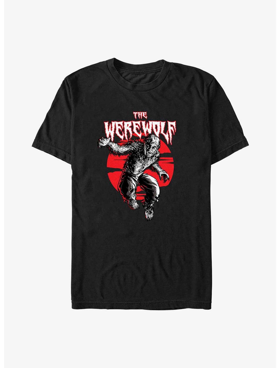 Marvel Studios' Special Presentation: Werewolf By Night Jack Russell The Werewolf T-Shirt, BLACK, hi-res