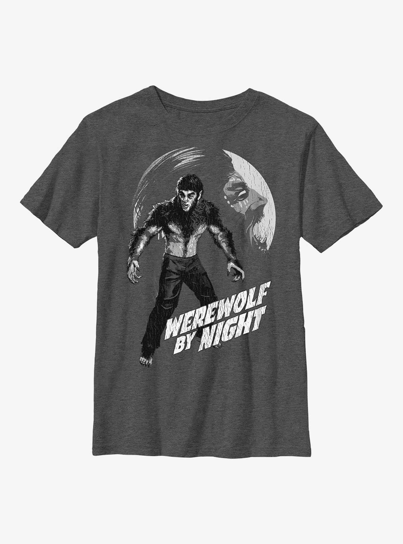 Marvel Studios' Special Presentation: Werewolf By Night Werewolf Howler Youth T-Shirt, , hi-res