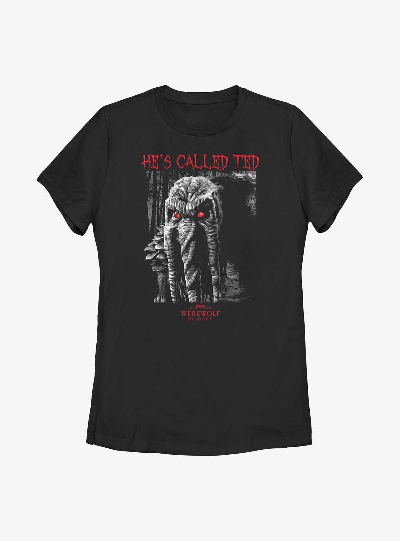Marvel Studios' Special Presentation: Werewolf By Night Swamp Creature Ted Womens T-Shirt, , hi-res