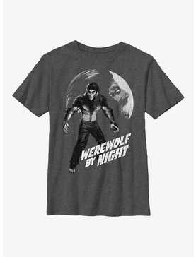 Marvel Studios' Special Presentation: Werewolf By Night Werewolf Howler Youth T-Shirt, , hi-res
