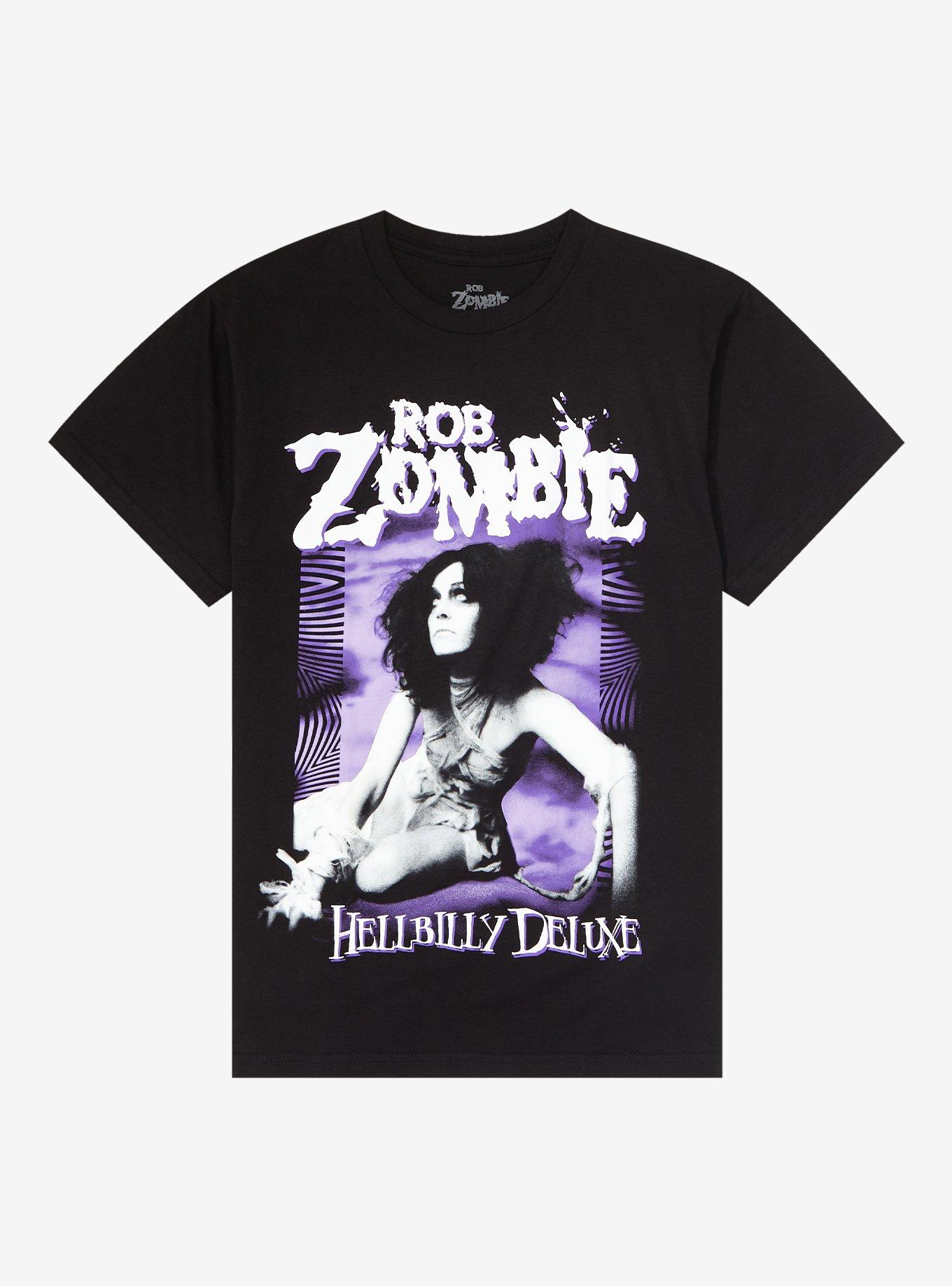 Rob Zombie Hellbilly Deluxe Boyfriend Fit Girls T-Shirt