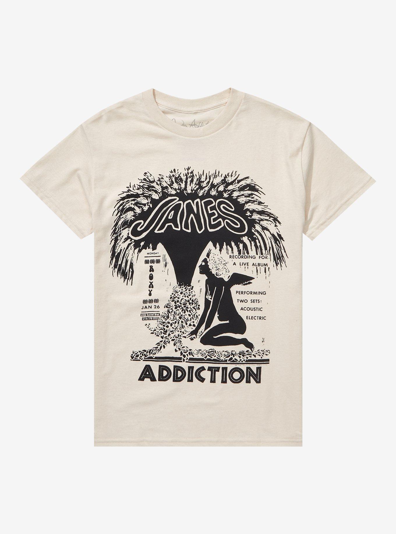 Jane's Addiction Live Album Performance Girls T-Shirt, NATURAL, hi-res